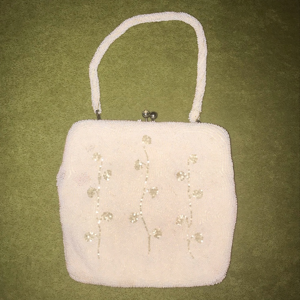 Vintage Beaded Clutch BAG by Debbie - 
John Wind
